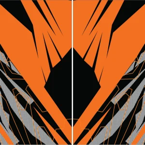 Polo Geometric Orange 24 PRO