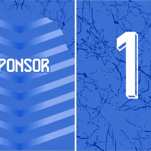 Portero Franjas Azul VS25