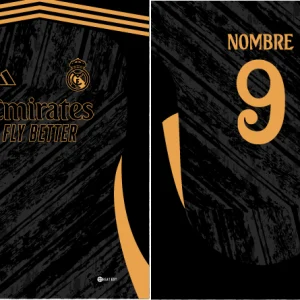 Real Madrid Black Grunge