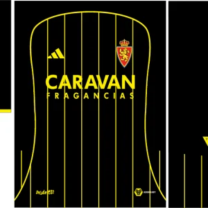 Real Zaragoza Away Kit 25