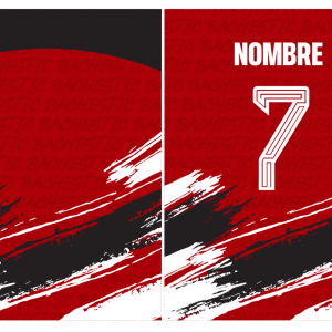 Red Grunge Jersey 2025