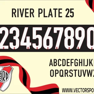 River Plate - Tipografia 25