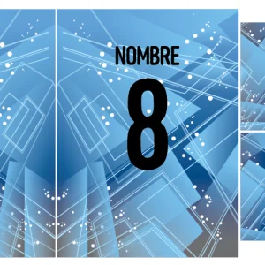 Samex Geometric Jersey blue