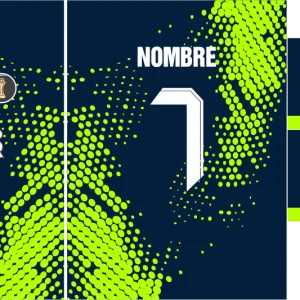 Semitono verde y azul 25