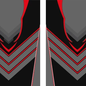 Sports Pattern Black Red