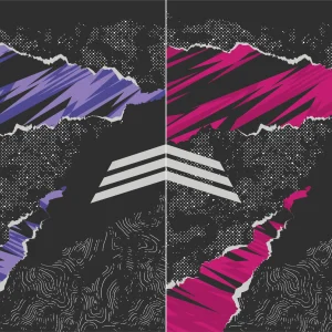 Sports Pattern Geometric Super Mujer