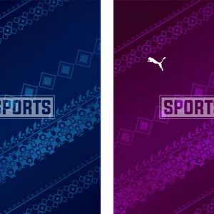Sports Pattern Geometric Vectors