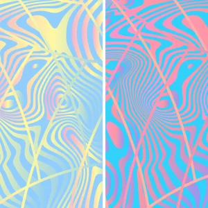 Sports Pattern Wave Degrade