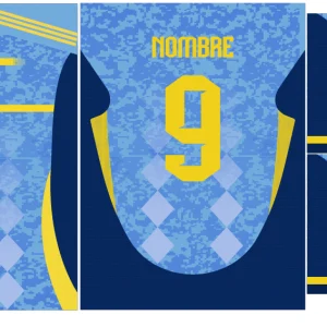 Template Celeste Amarillo 25