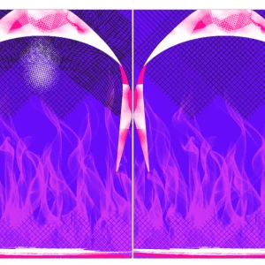 Textura Fuego Morado