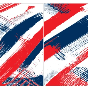 Textura Grunge Rojo-Azul VS25