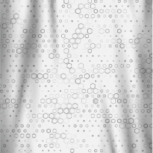 Textura Hexagonal Gris