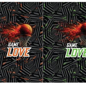 Texture ESport Naranja - Verde