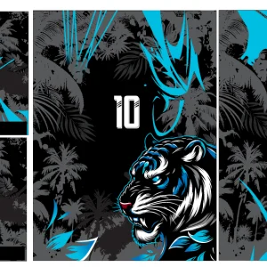 Tigre Celeste Negro VS25