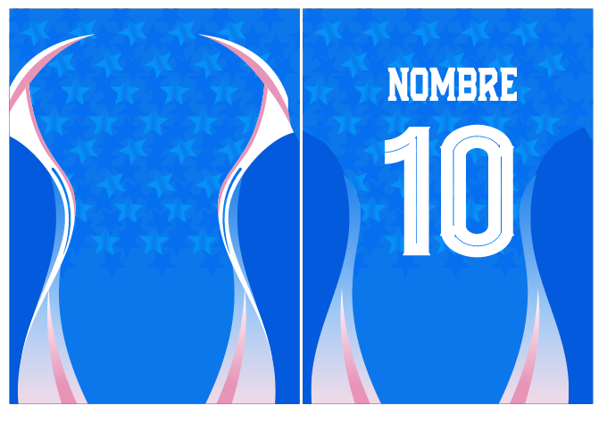 Zhouka Estrellas Azul