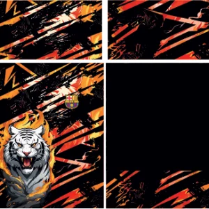 Barcelona Fantasy Tigre Naranja