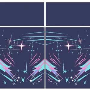 Basket Estrellas Acero