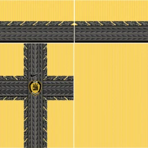 Cruz Lineal Amarillo