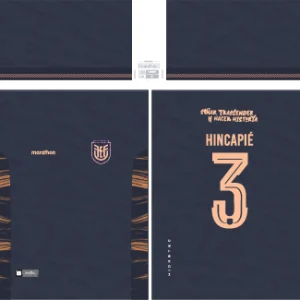 Ecuador Away Kit World Cup 26