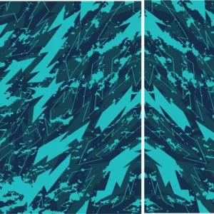 Geometric Turqueza Verde