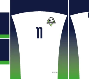 Jersey Azul y verde degradado