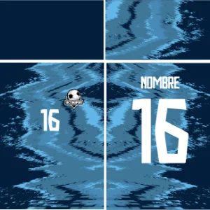 Jersey manchas azules 26