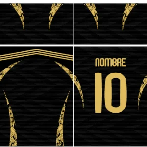 Jersey negro - pattern graficos 26