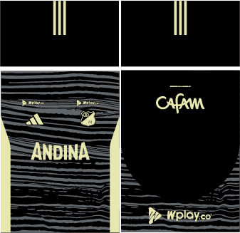 Millonarios Third Kit 24