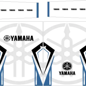 Motocross White Yamaha