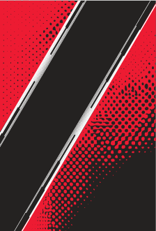 Textura Franja Rojo Negro