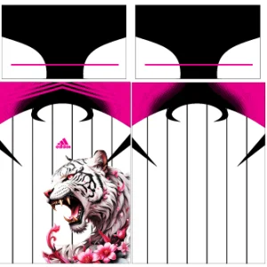 Tigre Floral Interclasse Blanco